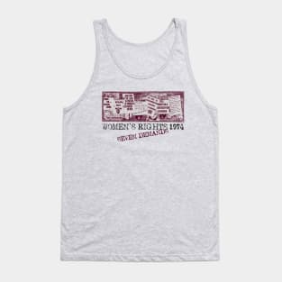 7 Demands Women's Reproductive Rights 1974 Tank Top